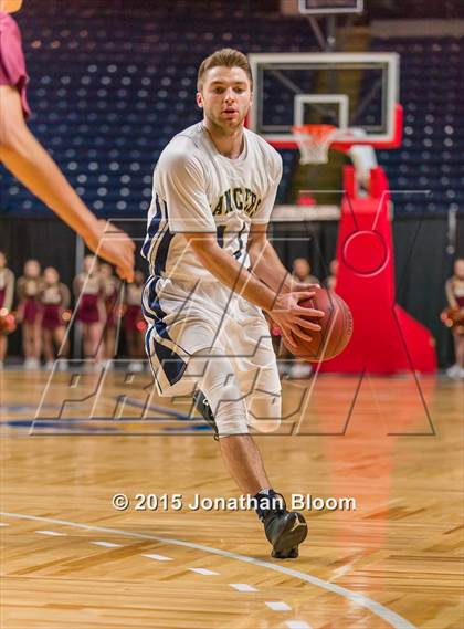 Thumbnail 2 in Sacred Heart vs Notre Dame Catholic (MLK Classic) photogallery.