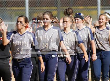 Thumbnail 3 in Frederick vs Ponderosa (CHSAA 4A Region 6 Playoff) photogallery.