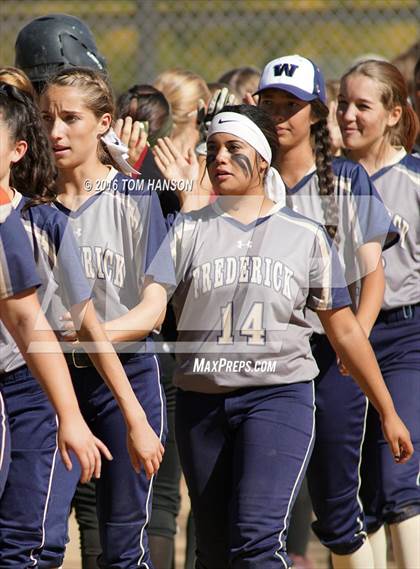 Thumbnail 2 in Frederick vs Ponderosa (CHSAA 4A Region 6 Playoff) photogallery.