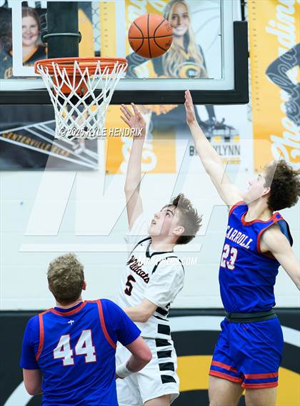 Thumbnail 2 in Carroll @ Franklin ( OHSAA D3 Sectional ) photogallery.