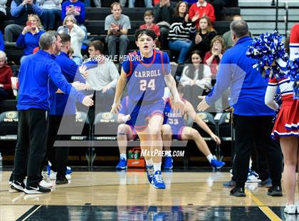Thumbnail 2 in Carroll @ Franklin ( OHSAA D3 Sectional ) photogallery.