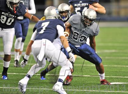 Thumbnail 3 in Blue-Grey All American Bowl (@AT&T Stadium) photogallery.