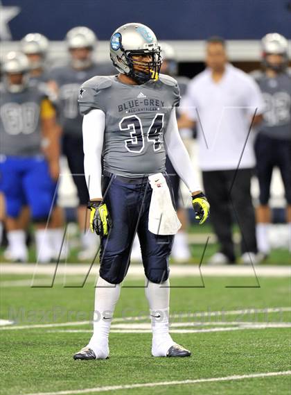 Thumbnail 1 in Blue-Grey All American Bowl (@AT&T Stadium) photogallery.
