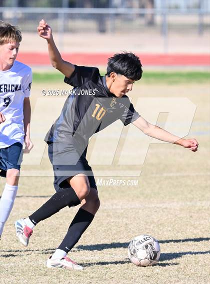 Thumbnail 2 in Bourgade Catholic vs. ALA - Mesa North (Annual Golden Eagle Classic) photogallery.