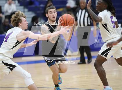 Thumbnail 2 in Peninsula Catholic vs First Baptist (Lowcountry Roundball Classic) photogallery.