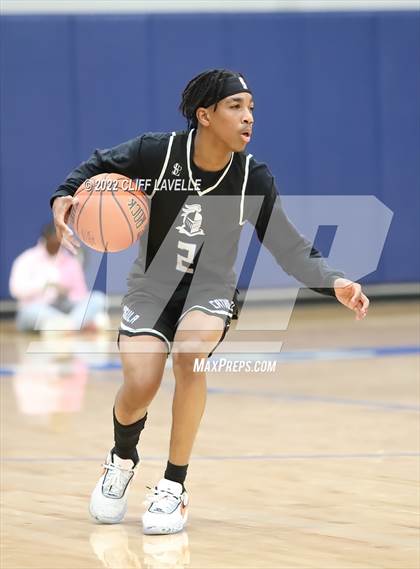 Thumbnail 1 in Peninsula Catholic vs First Baptist (Lowcountry Roundball Classic) photogallery.