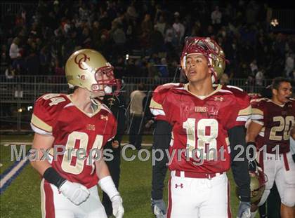 Thumbnail 3 in Oaks Christian vs. Westlake (CIF SS Northern Division Final) photogallery.