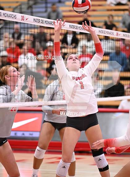 Thumbnail 1 in Mater Dei vs. Redondo Union (CIF State Open First Round Playoffs) photogallery.