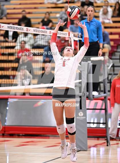 Thumbnail 1 in Mater Dei vs. Redondo Union (CIF State Open First Round Playoffs) photogallery.