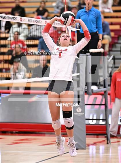 Thumbnail 3 in Mater Dei vs. Redondo Union (CIF State Open First Round Playoffs) photogallery.