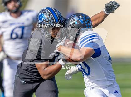 Thumbnail 2 in Byron Nelson @ North Crowley (UIL Football 6A DI Bi-District) photogallery.