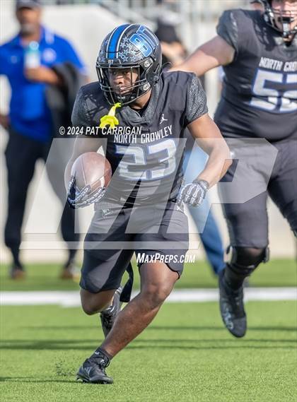 Thumbnail 1 in Byron Nelson @ North Crowley (UIL Football 6A DI Bi-District) photogallery.