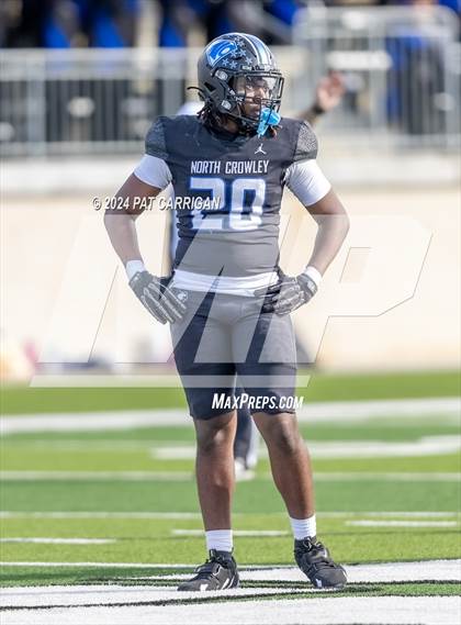 Thumbnail 3 in Byron Nelson @ North Crowley (UIL Football 6A DI Bi-District) photogallery.