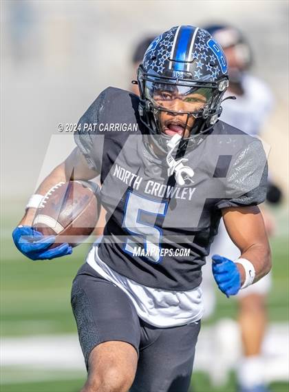 Thumbnail 1 in Byron Nelson @ North Crowley (UIL Football 6A DI Bi-District) photogallery.