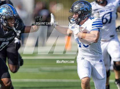 Thumbnail 3 in Byron Nelson @ North Crowley (UIL Football 6A DI Bi-District) photogallery.