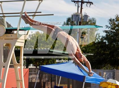 Thumbnail 1 in AIA Division I,III Diving Semifinals photogallery.