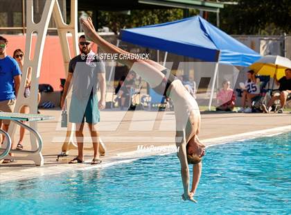 Thumbnail 1 in AIA Division I,III Diving Semifinals photogallery.