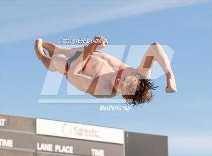 Thumbnail 2 in AIA Division I,III Diving Semifinals photogallery.