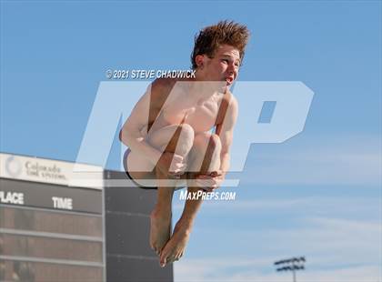 Thumbnail 3 in AIA Division I,III Diving Semifinals photogallery.