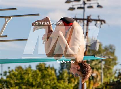 Thumbnail 1 in AIA Division I,III Diving Semifinals photogallery.