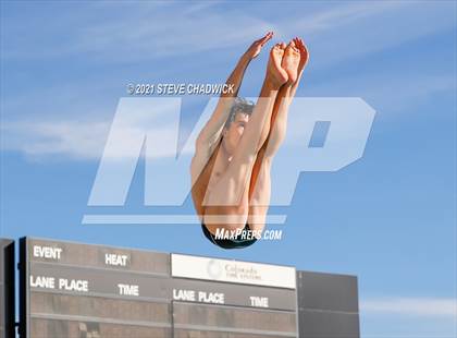 Thumbnail 1 in AIA Division I,III Diving Semifinals photogallery.