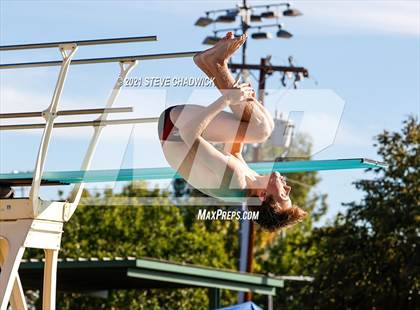 Thumbnail 1 in AIA Division I,III Diving Semifinals photogallery.