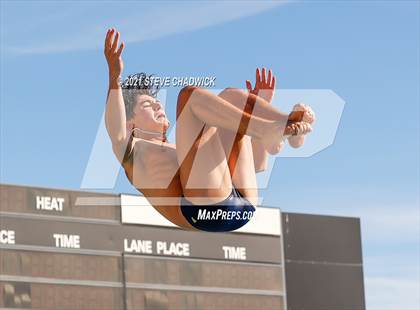 Thumbnail 3 in AIA Division I,III Diving Semifinals photogallery.