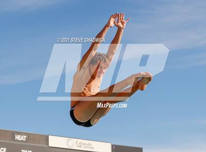 Thumbnail 1 in AIA Division I,III Diving Semifinals photogallery.
