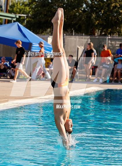 Thumbnail 3 in AIA Division I,III Diving Semifinals photogallery.
