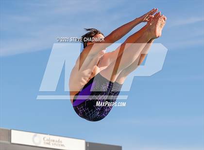 Thumbnail 3 in AIA Division I,III Diving Semifinals photogallery.