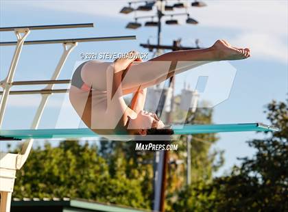 Thumbnail 3 in AIA Division I,III Diving Semifinals photogallery.