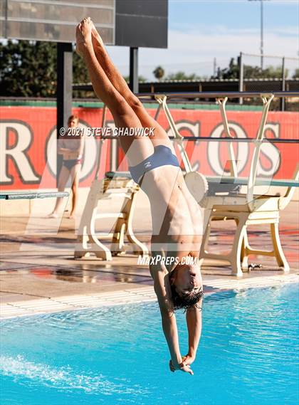 Thumbnail 1 in AIA Division I,III Diving Semifinals photogallery.