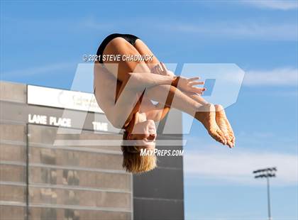 Thumbnail 1 in AIA Division I,III Diving Semifinals photogallery.