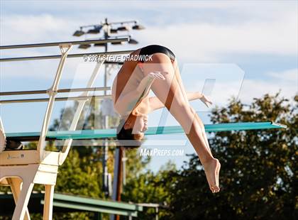 Thumbnail 1 in AIA Division I,III Diving Semifinals photogallery.