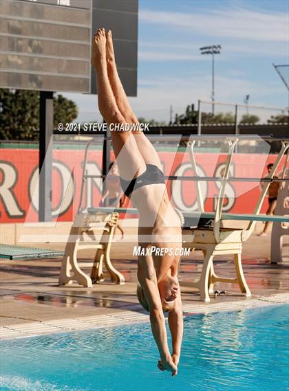 Thumbnail 1 in AIA Division I,III Diving Semifinals photogallery.