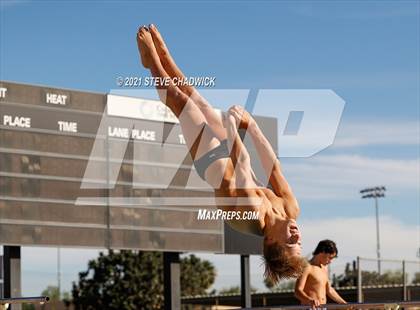 Thumbnail 2 in AIA Division I,III Diving Semifinals photogallery.