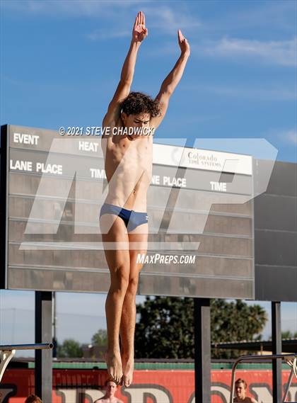 Thumbnail 3 in AIA Division I,III Diving Semifinals photogallery.
