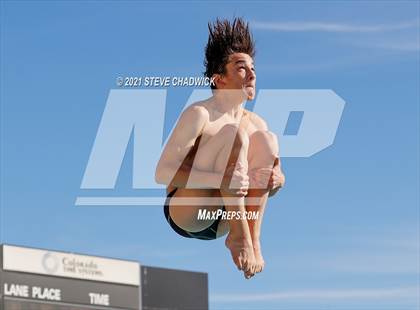 Thumbnail 1 in AIA Division I,III Diving Semifinals photogallery.