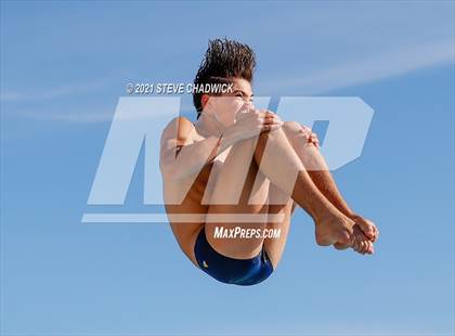 Thumbnail 3 in AIA Division I,III Diving Semifinals photogallery.