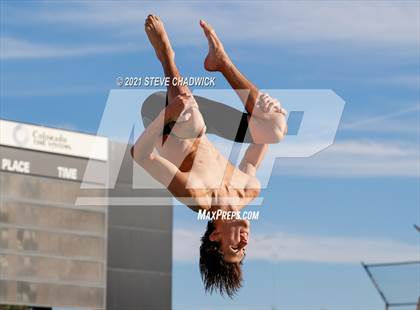 Thumbnail 1 in AIA Division I,III Diving Semifinals photogallery.