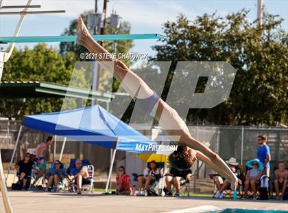 Thumbnail 2 in AIA Division I,III Diving Semifinals photogallery.