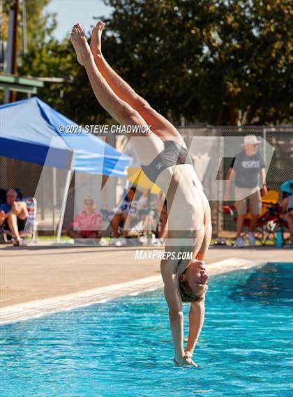 Thumbnail 1 in AIA Division I,III Diving Semifinals photogallery.