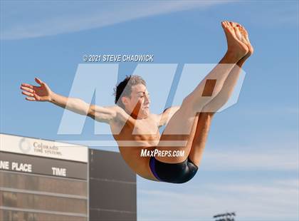 Thumbnail 1 in AIA Division I,III Diving Semifinals photogallery.