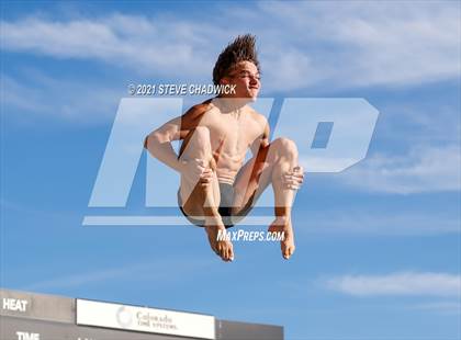 Thumbnail 1 in AIA Division I,III Diving Semifinals photogallery.
