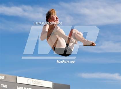 Thumbnail 3 in AIA Division I,III Diving Semifinals photogallery.