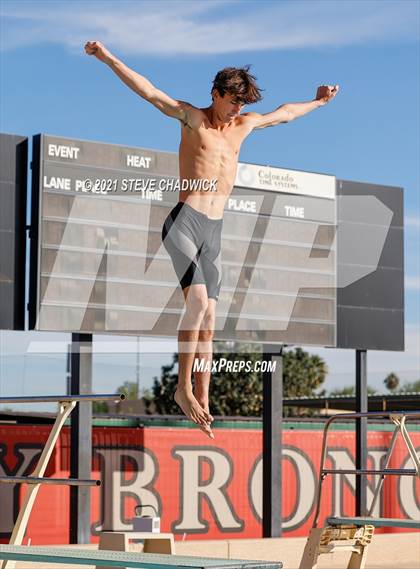 Thumbnail 1 in AIA Division I,III Diving Semifinals photogallery.