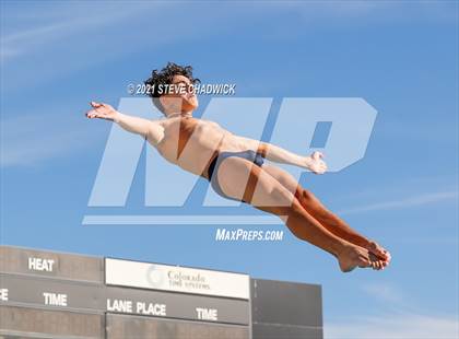 Thumbnail 1 in AIA Division I,III Diving Semifinals photogallery.