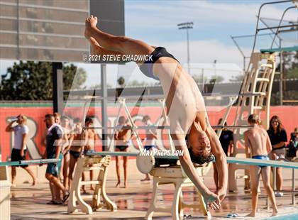Thumbnail 3 in AIA Division I,III Diving Semifinals photogallery.