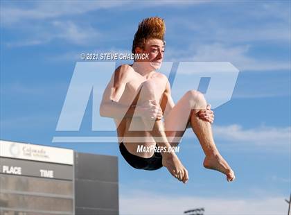 Thumbnail 1 in AIA Division I,III Diving Semifinals photogallery.