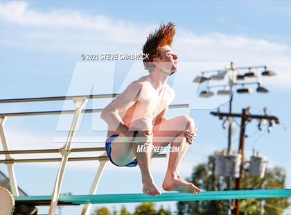 Thumbnail 1 in AIA Division I,III Diving Semifinals photogallery.
